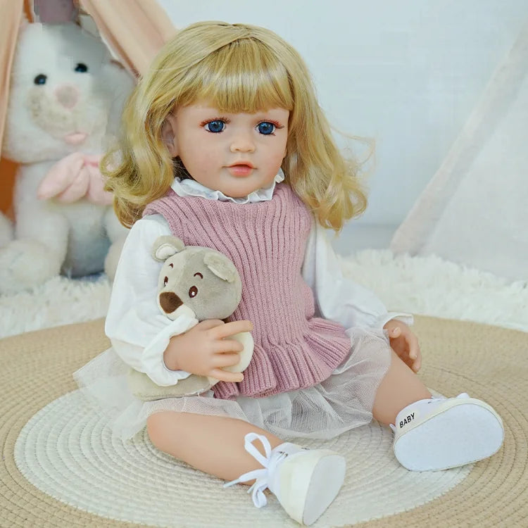 Charming Lifelike Reborn Doll - Perfect Playmate for All Ages