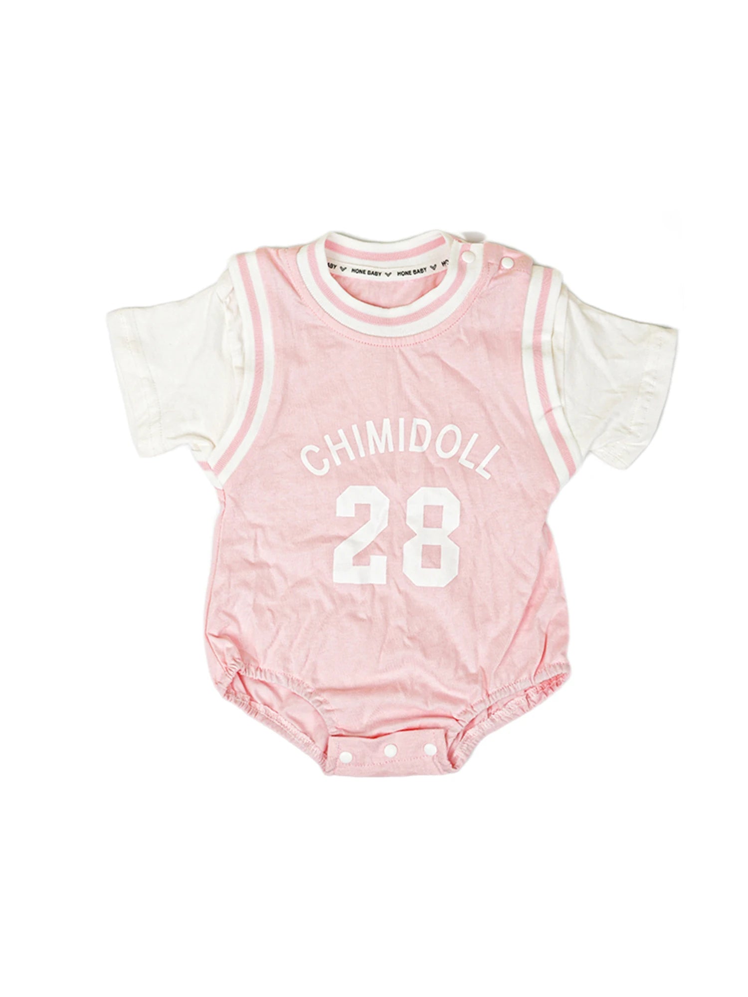Pink Doll Basketball Uniform