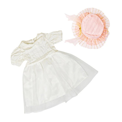 White Country-style Doll Clothing